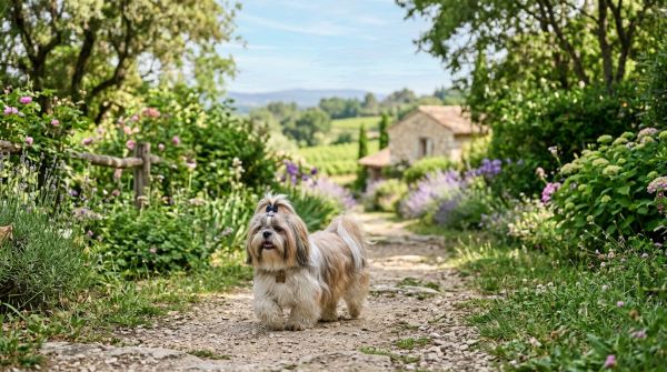 Quelles sont les meilleures techniques pour enseigner la marche en laisse à un chien de race Shih Tzu?